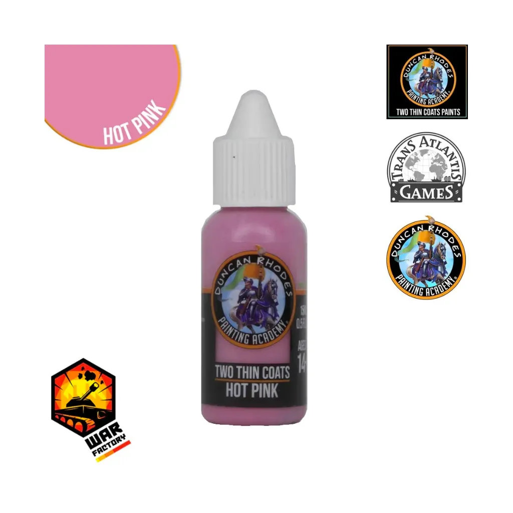 Two Thin Coats - Hot Pink