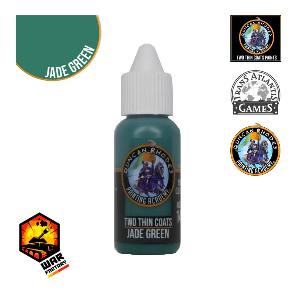 Two Thin Coats - Jade Green