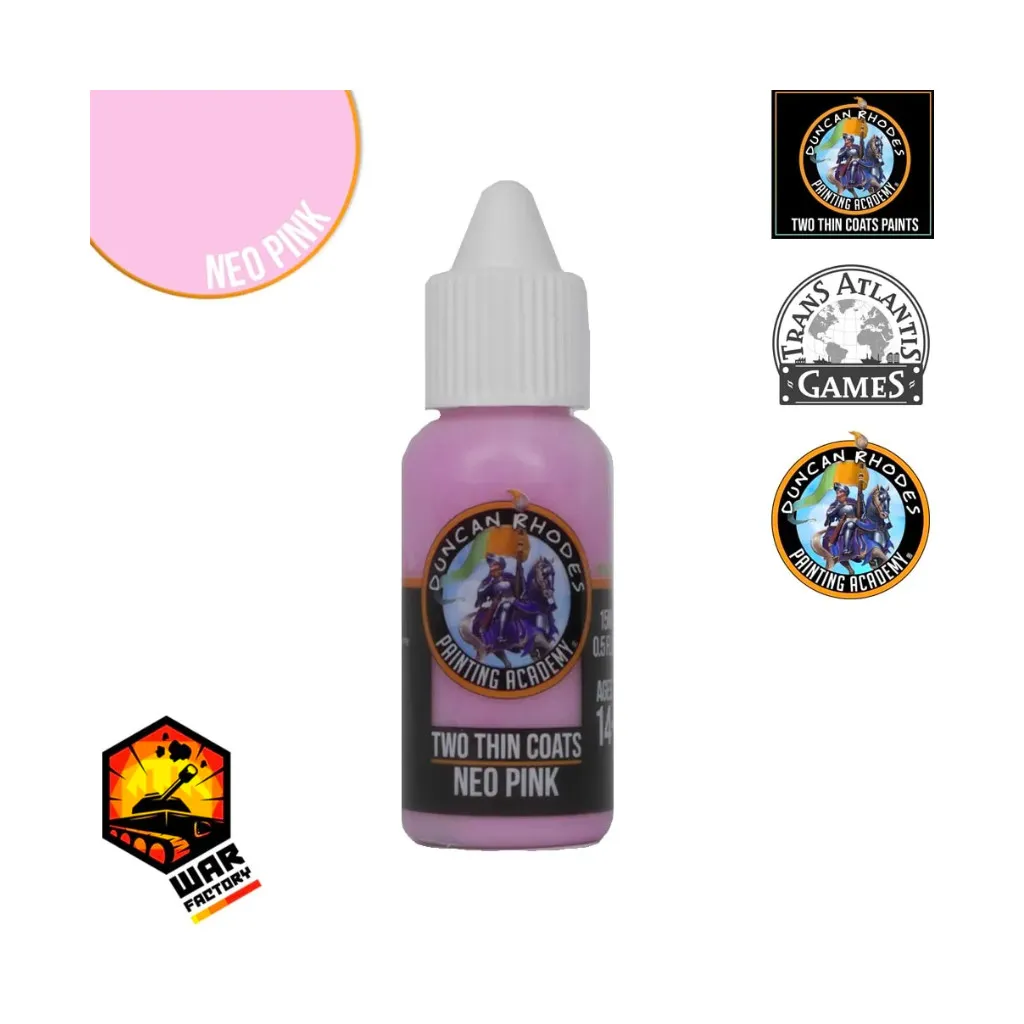 Two Thin Coats - Neo Pink