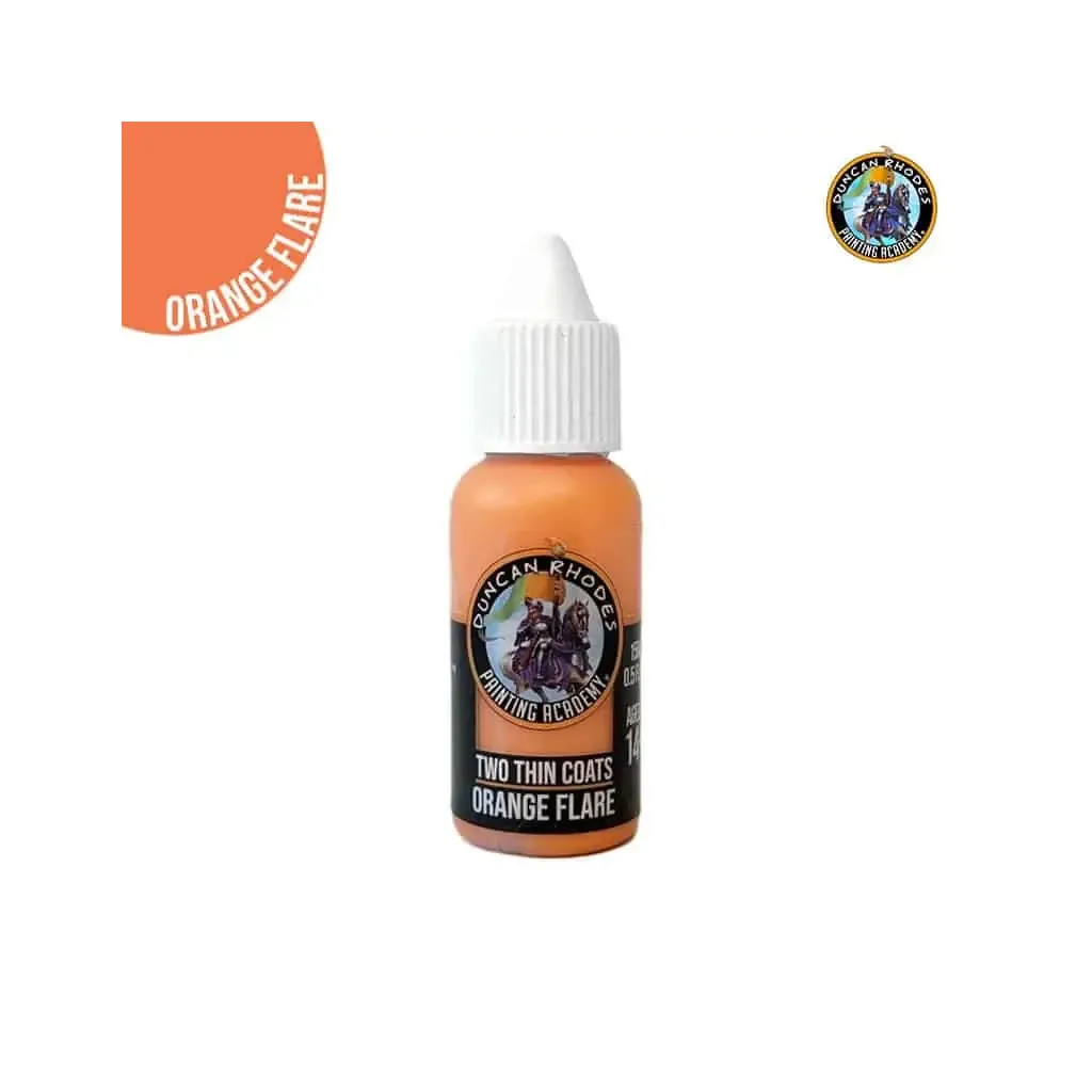 Two Thin Coats - Orange Flare