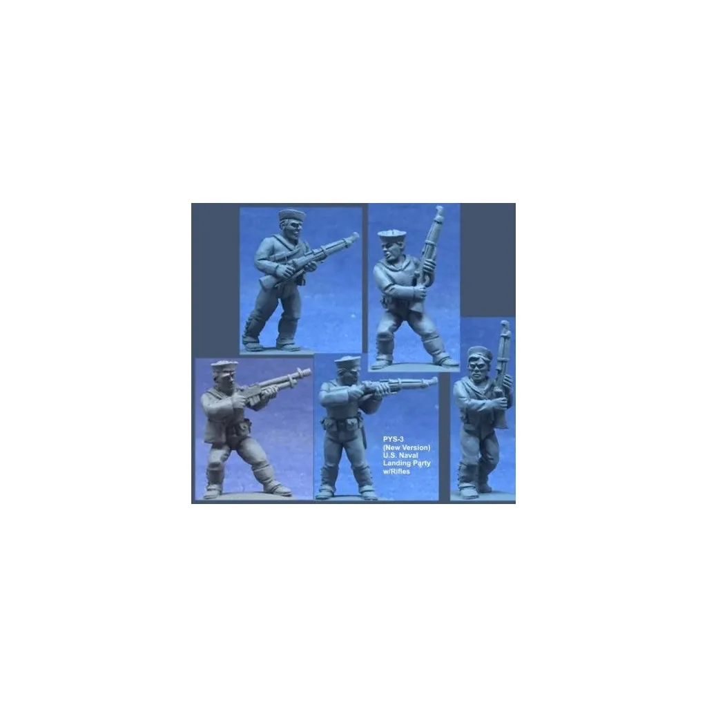 U.S. Gunboat Shore Party w/Rifles