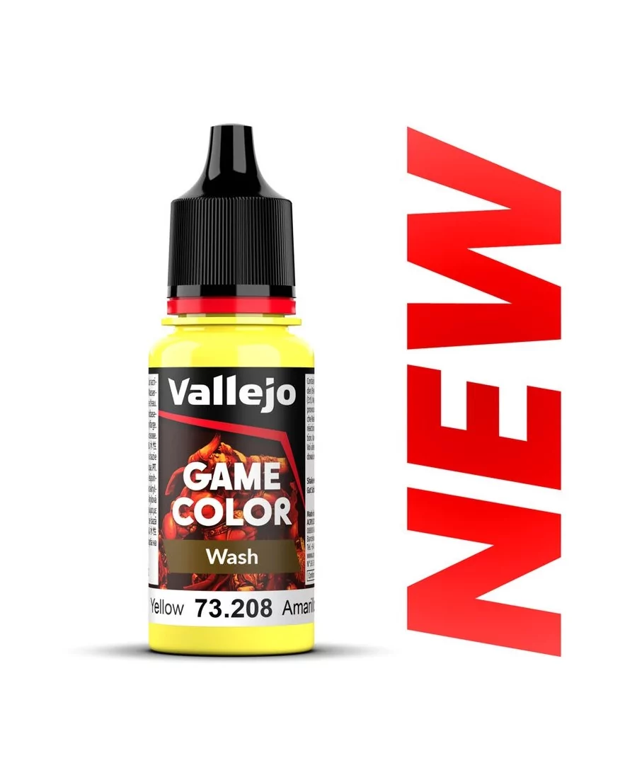 Vallejo Game Color : Yellow shade 73.208