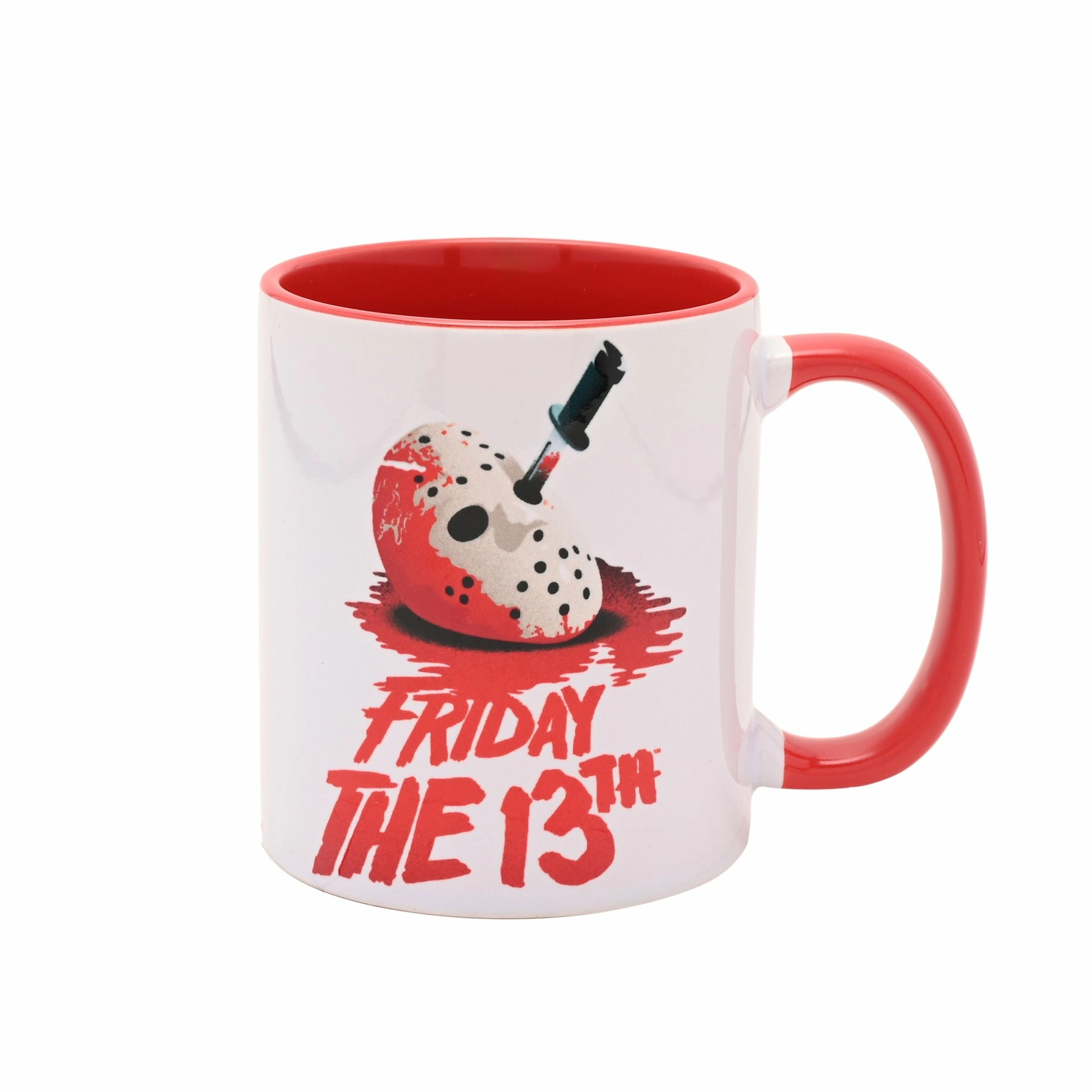 Vendredi 13 - jason & masque - mug interieur coloré 325ml