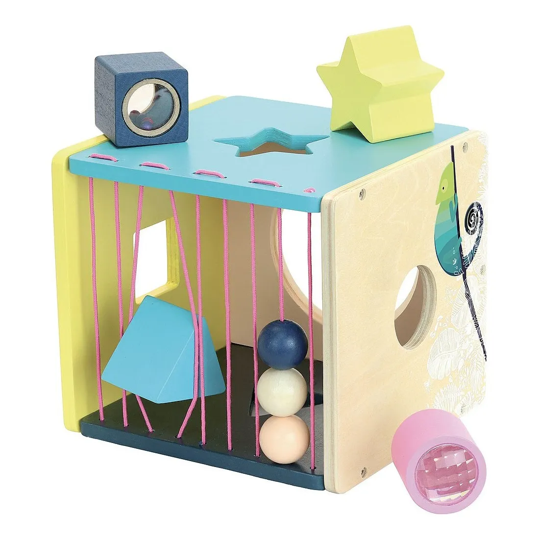 Boite à formes d'éveil Sous la canopée - Vilac