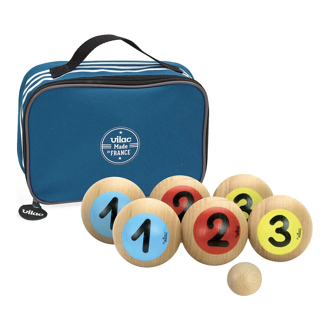 Jeu de pétanque 1, 2, 3 - sur la boutique - Vilac