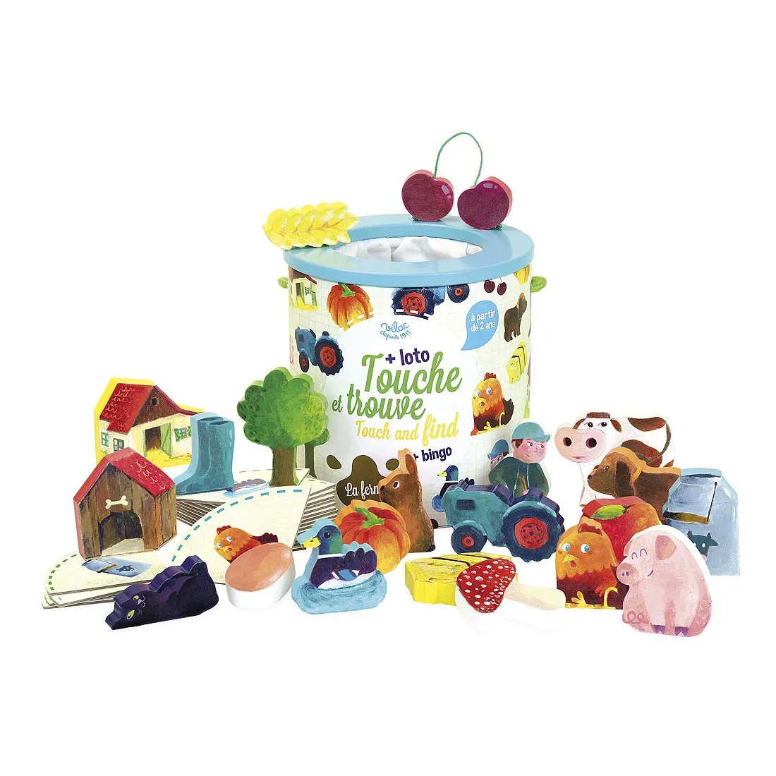 Touche et Trouve "La Ferme" - Un jeu - Vilac