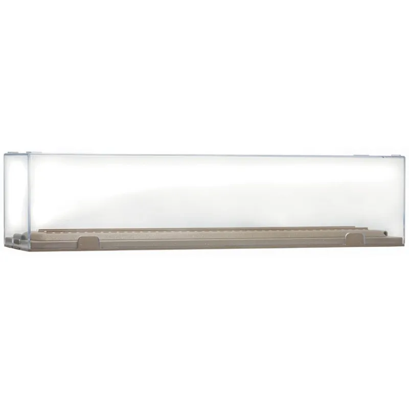 Vitrine transparente avec base sur rail. 35 cm. ROCO 40026