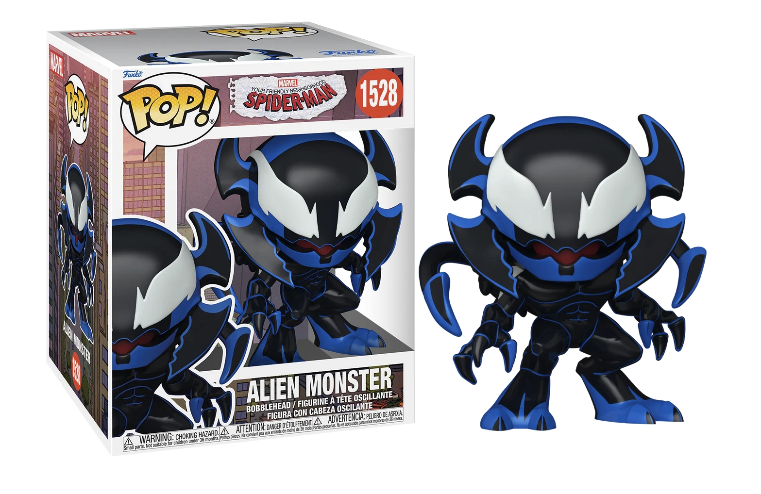 Votre fidele serviteur spider-man - pop super n° 1528 - alien monster