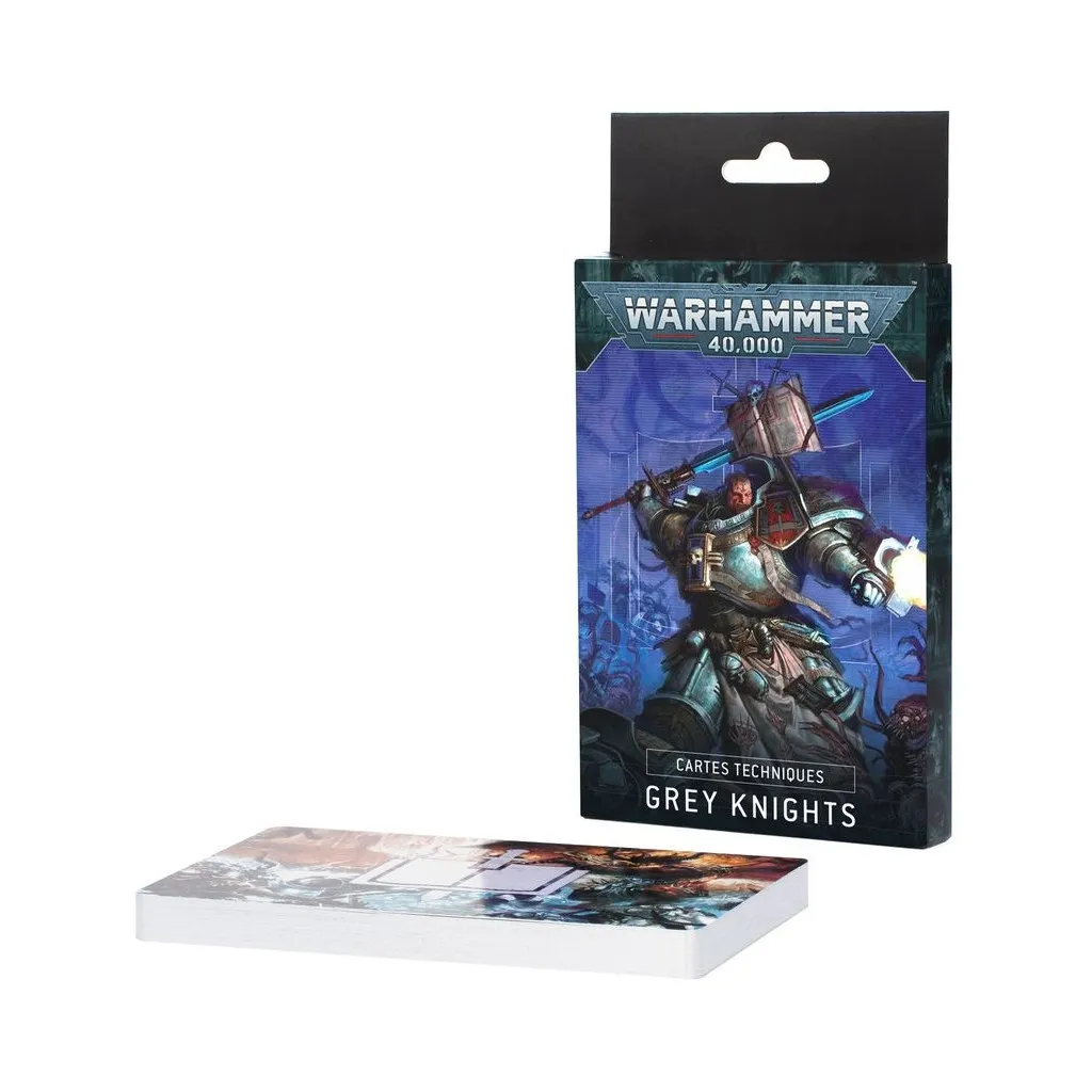 W40K : Cartes Techniques - Grey Knights