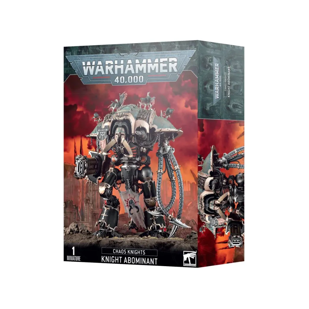 W40K : Chaos Knight - Knight Abominable