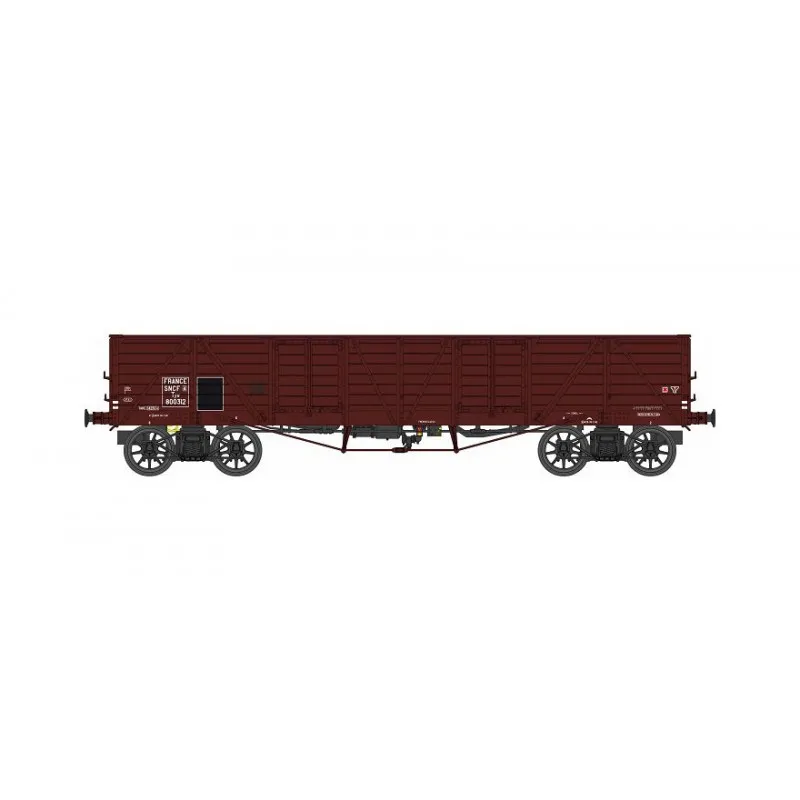 Wagon à bords hauts type TP, SNCF. REE MODELES WB-786