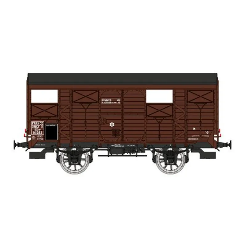 Wagon couvert 20T, ex-PLM. SNCF. REE MODELES WB-700