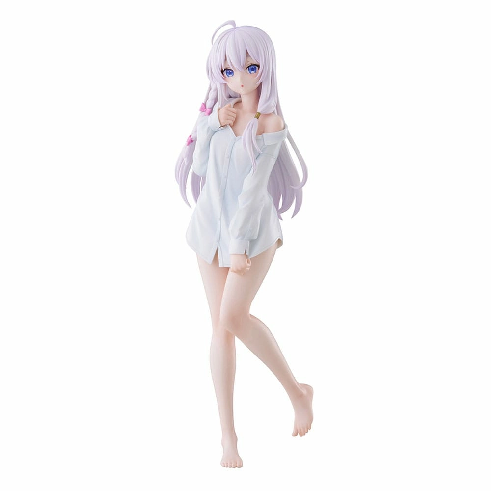 Wandering witch: the journey of elaina statuette pvc tenitol tall elania shirt ver. 30 cm