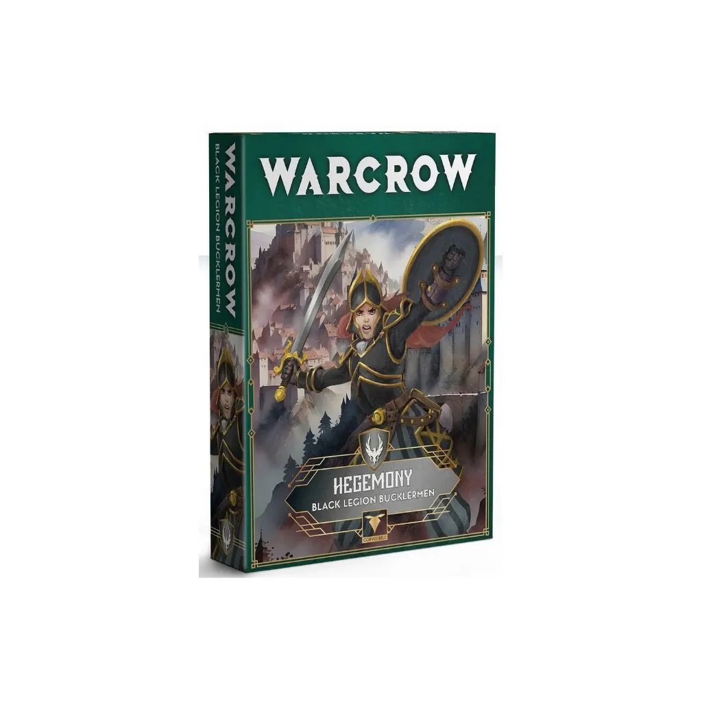 Warcrow - Black Legion Bucklermen