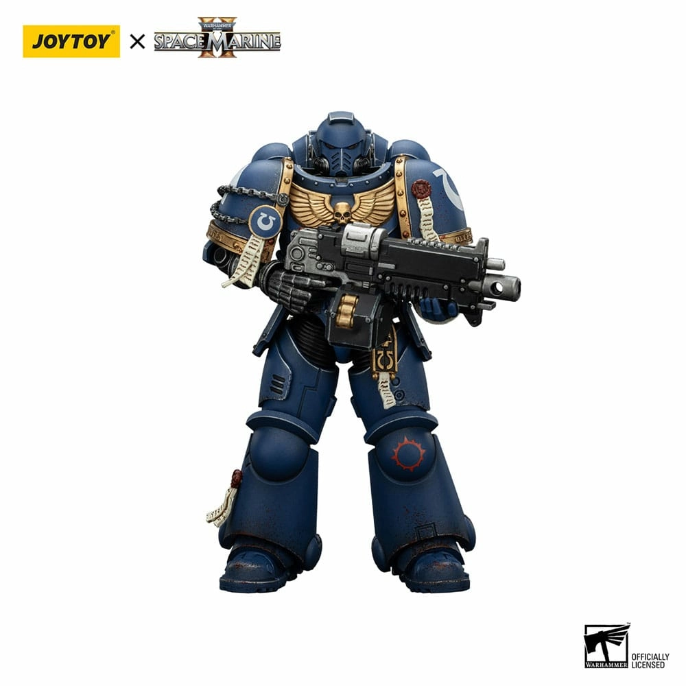 Warhammer 40,000: space marine 2 figurine ultramarines brother chairon collectors edition 13 cm