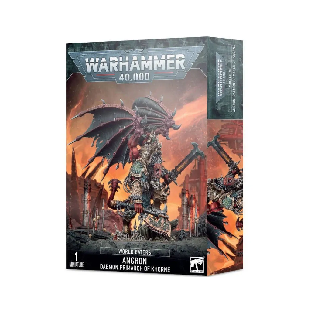 Warhammer 40K : World Eaters - Angron, Daemon Primarch of Khorne