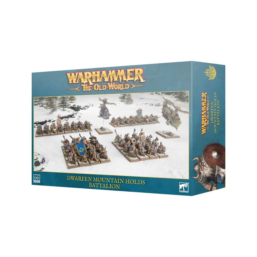 Warhammer - The Old World : Bataillon des Forteresses Naines