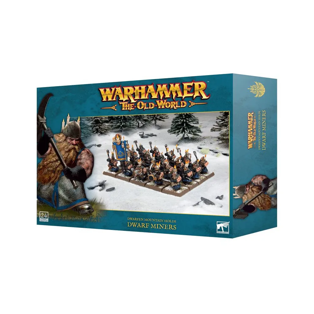 Warhammer - The Old World : Forteresses Naines - Mineurs Nains