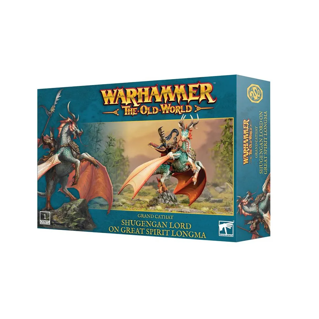 Warhammer - The Old World - Grand Cathay : Seigneur Shugengan sur Grand Esprit Longma