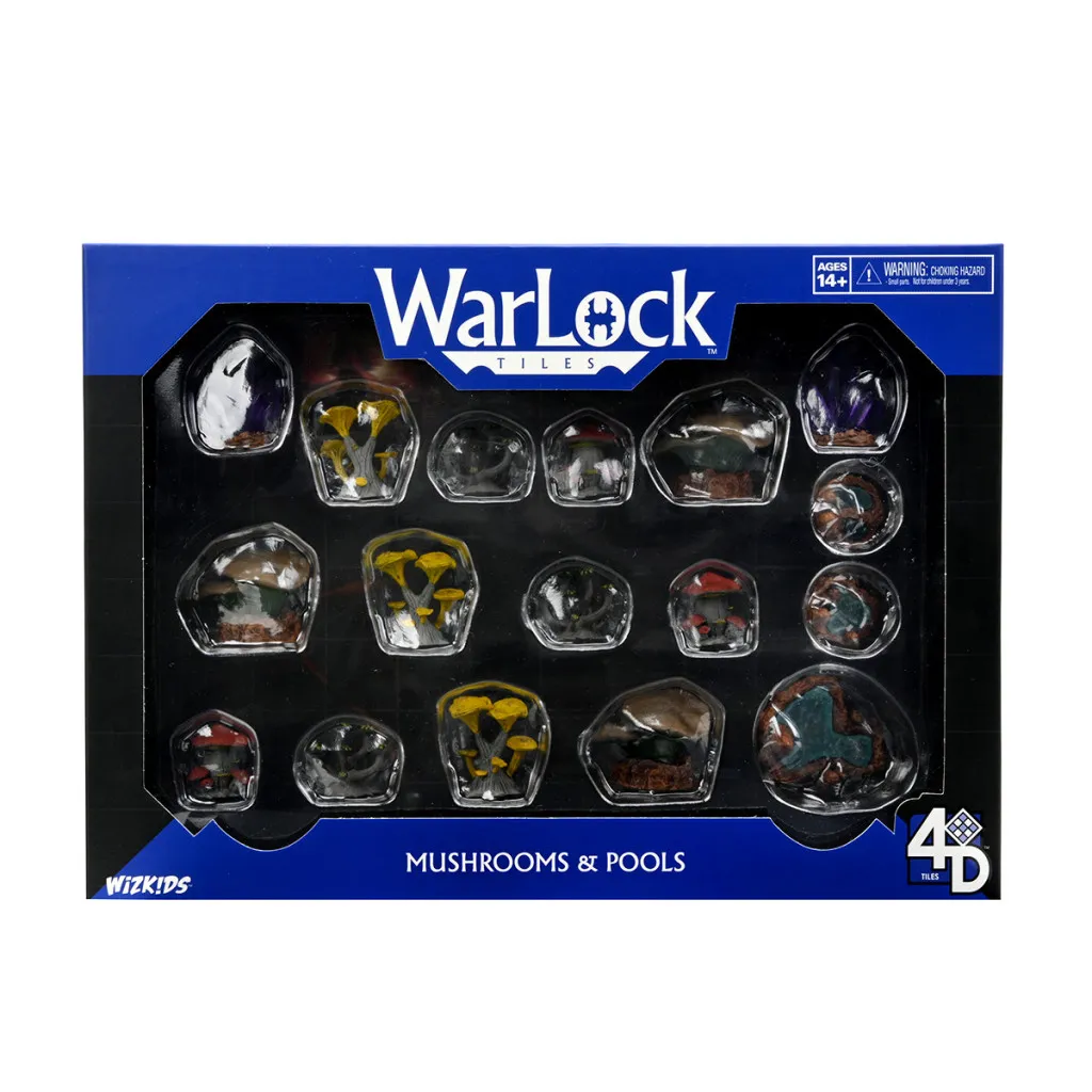 WarLock 4D: Caverns Accessory - Mushrooms & Pools