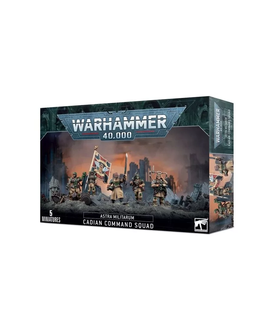 Wh40k : Astra Militarium - Escouade de Commandement Cadienne