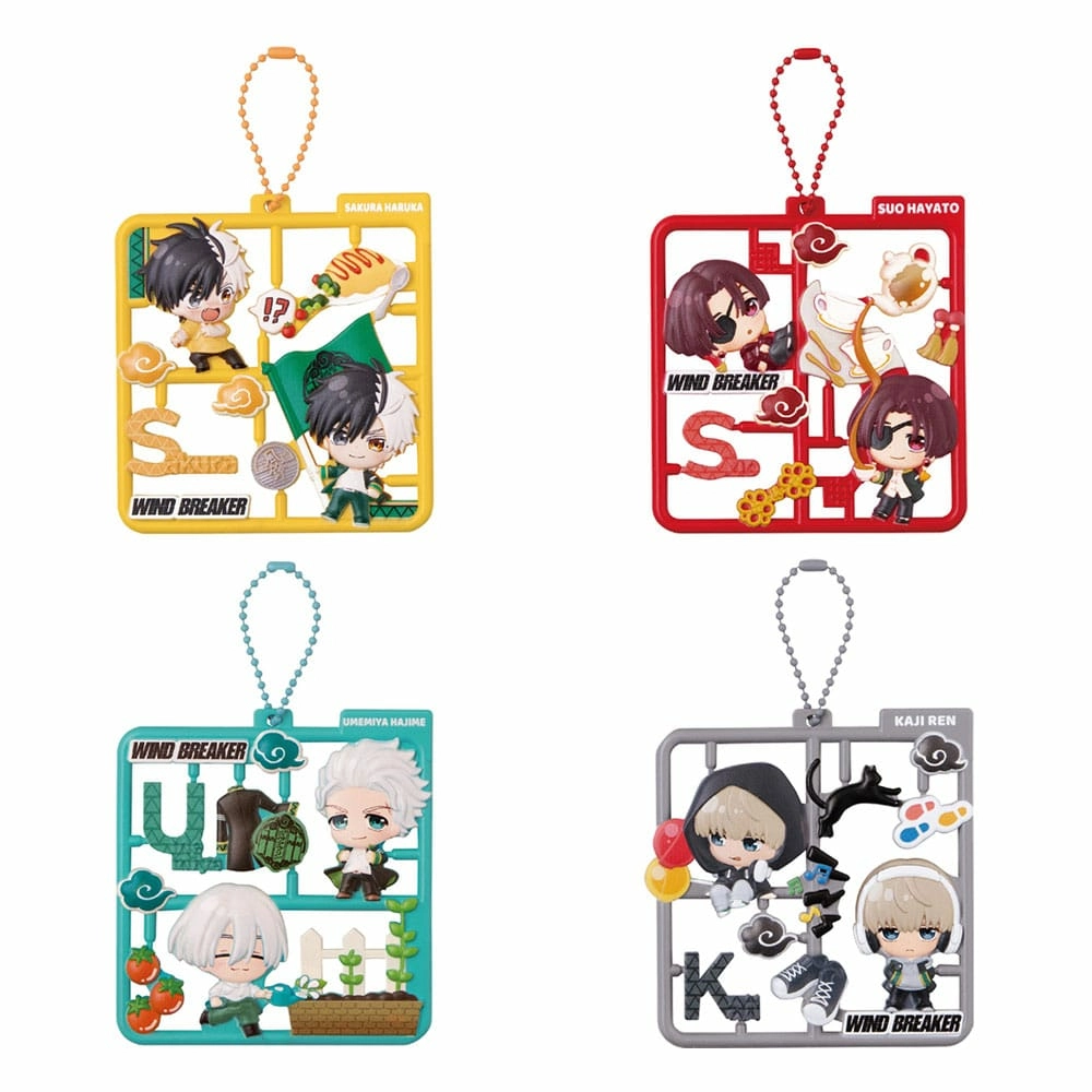 Wind breaker assortiment charms plat collection vol. 2 (4)