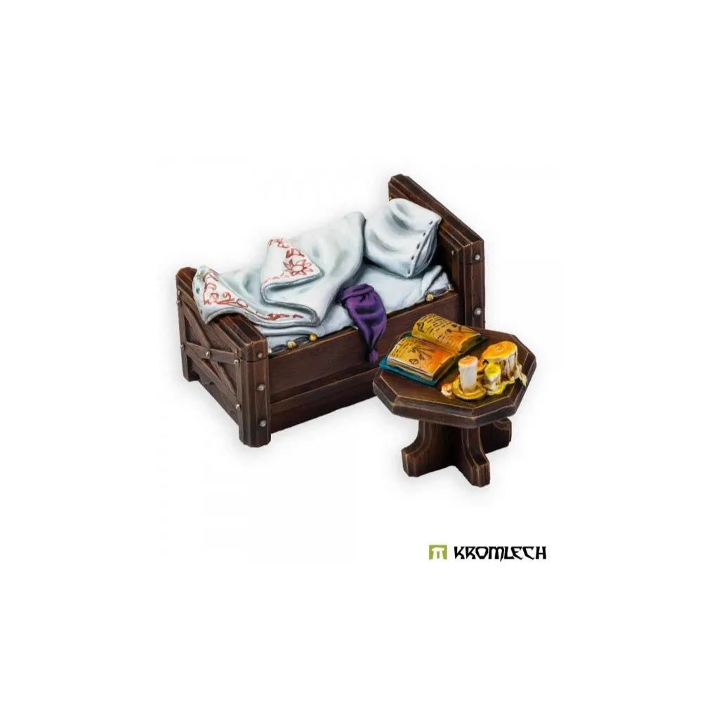 Wizard's Bed & Nightstand