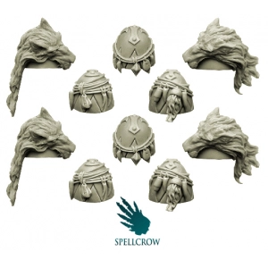 Wolves space knights shoulder pads