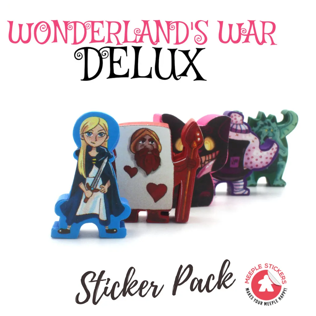 Wonderland's War Deluxe - Set d'autocollants