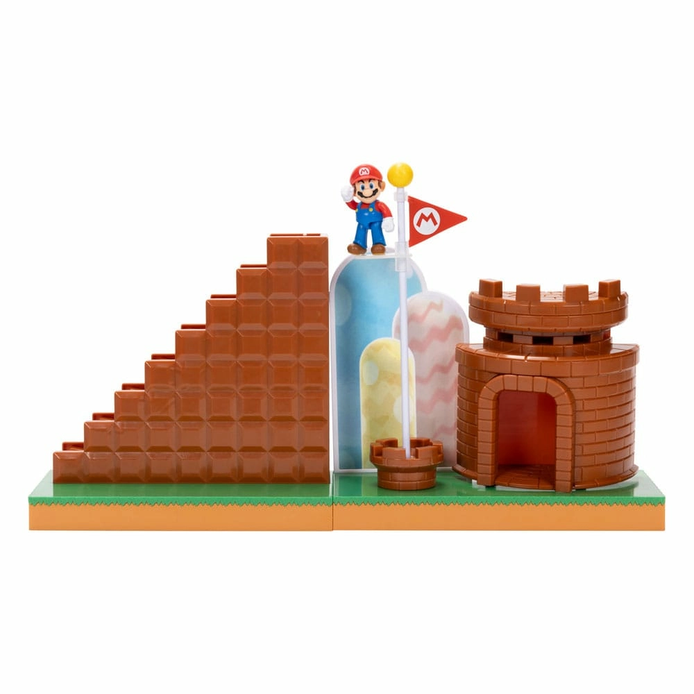 World of nintendo super mario playset end level
