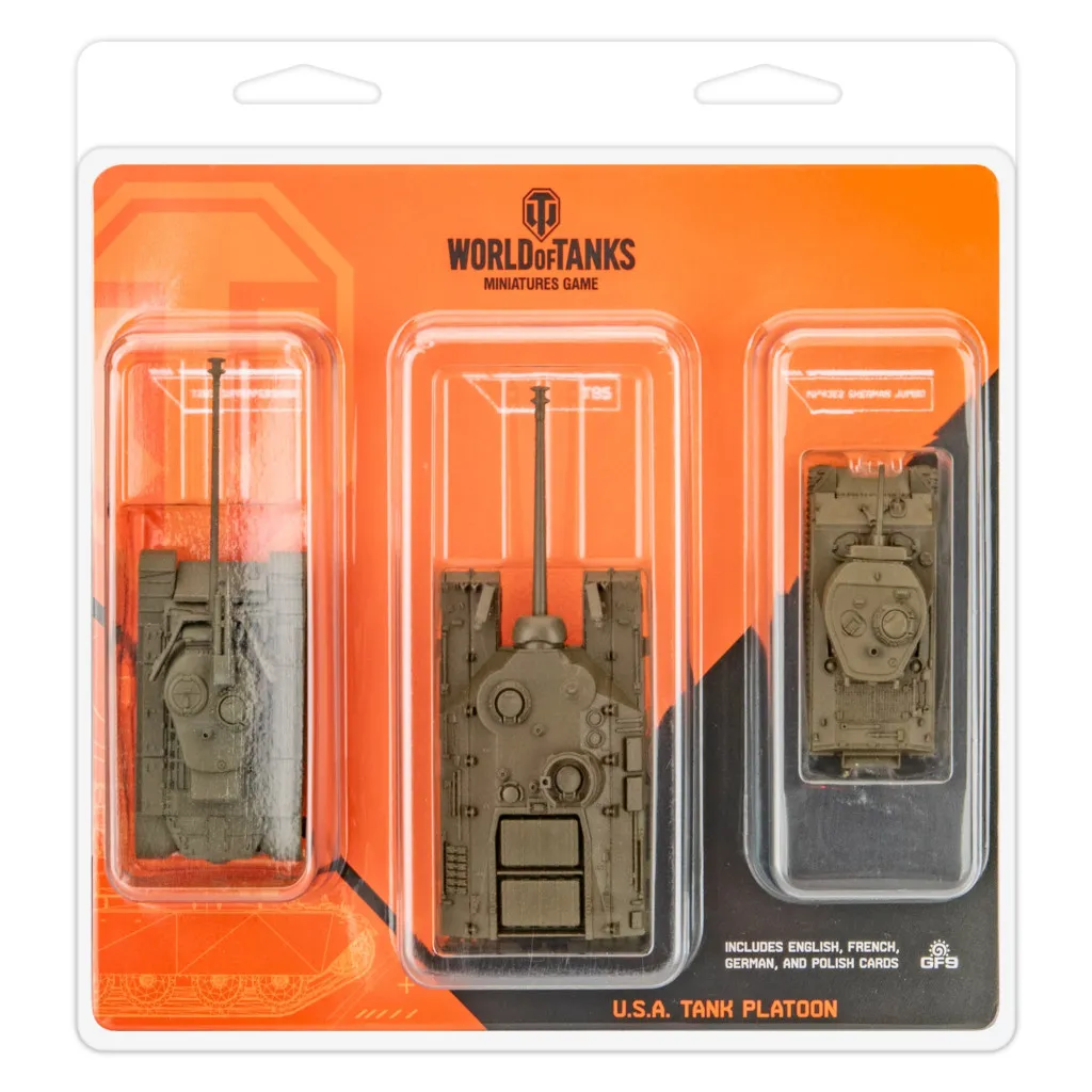 World of Tanks Expansion: Super Pershing, Sherman Jumbo, T95 U.S.A. Tank Platoon