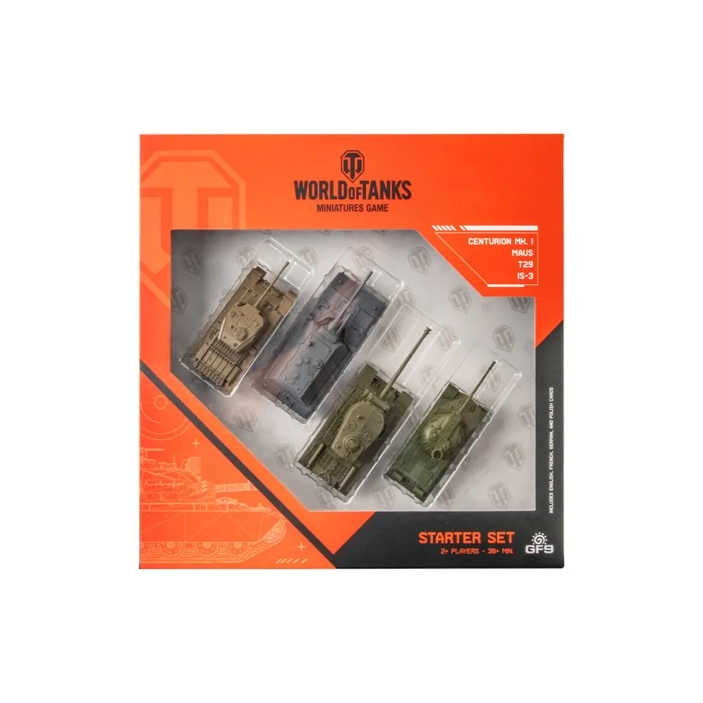 World of Tanks Starter Set (Maus, T29, IS-3, Centurion)