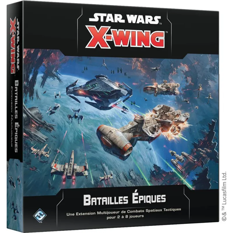 Star Wars X-Wing 2.0 : Batailles Épiques - Jeu de Figurines