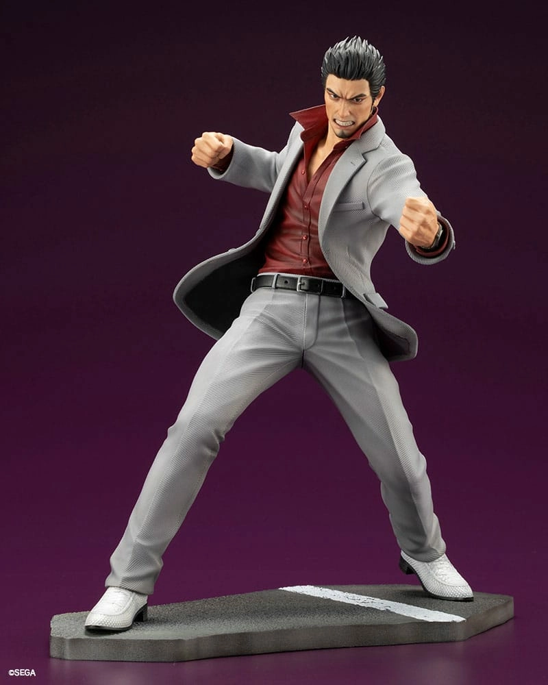 Yakuza like a dragon - kazuma kiryu - statuette 1/6 29cm