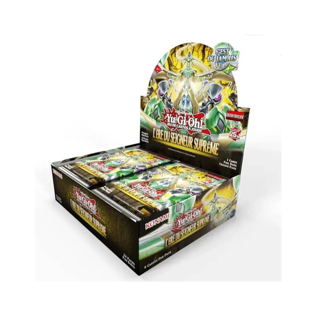 Yu-Gi-Oh! L'Ere du Seigneur Suprême - 24 Boosters