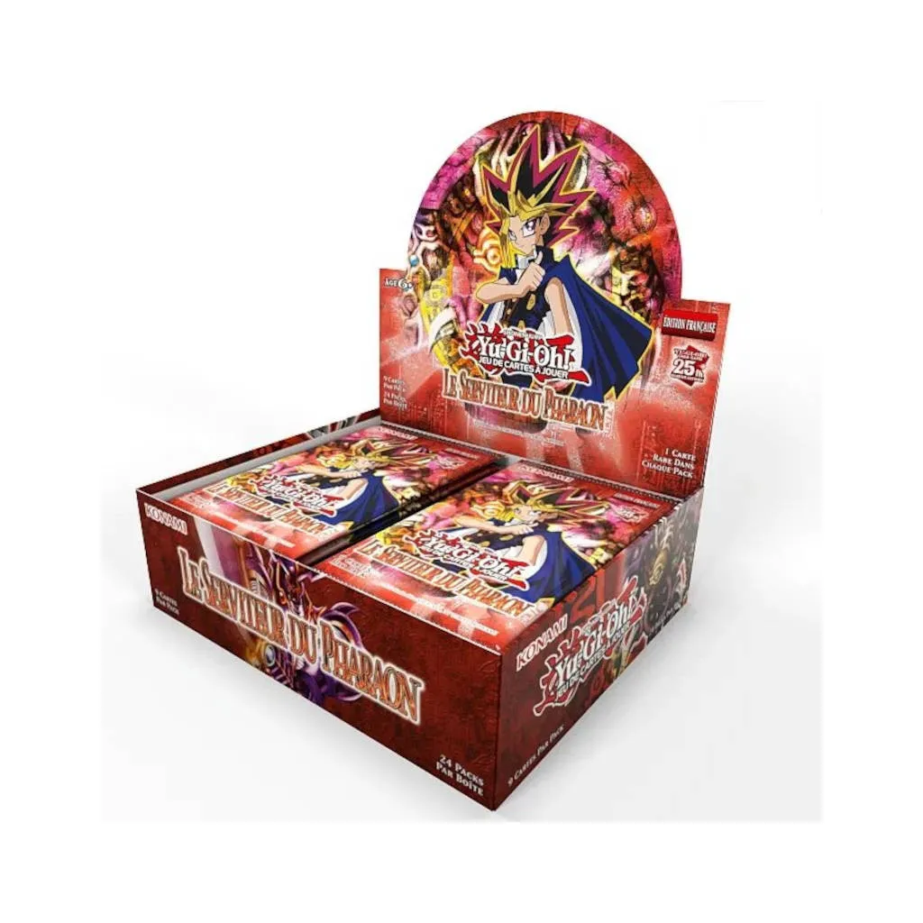 Yu-Gi-Oh! - Le Serviteur du Pharaon - 24 Boosters