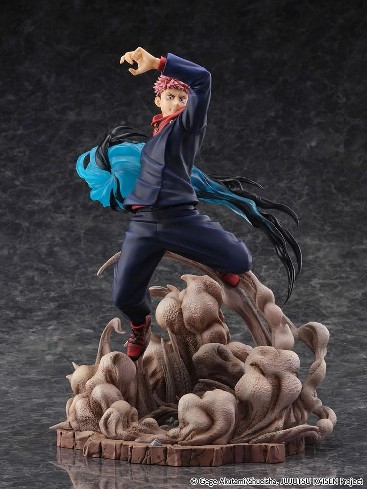 Yuji itadori statue 32 cm jujutsu kaisen shibuya scramble 1/7 scale