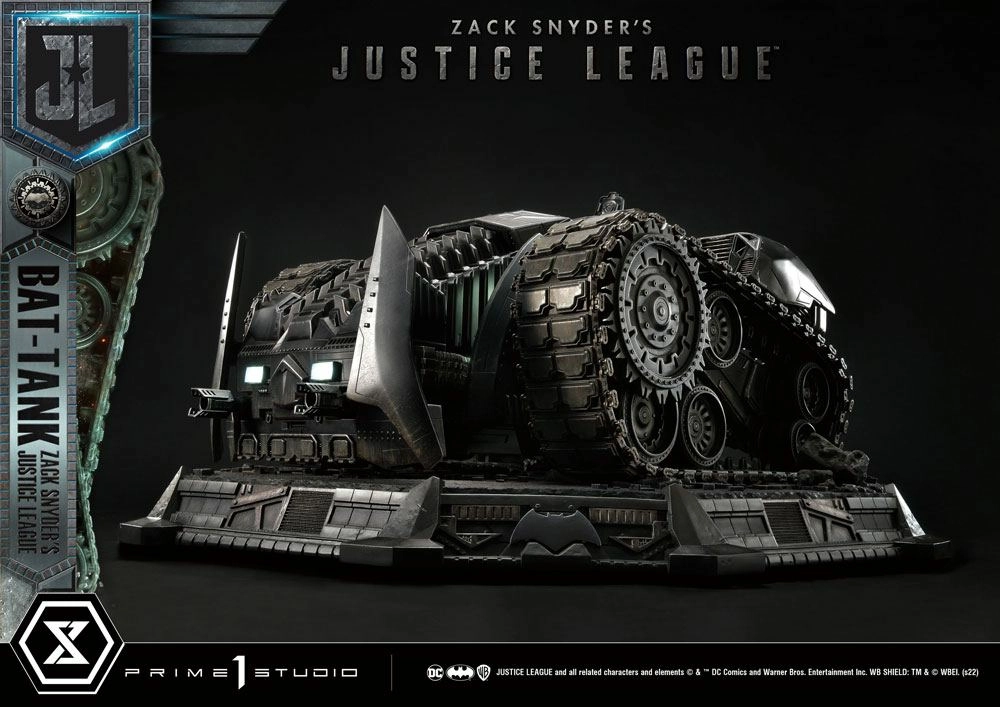 Zack snyder's justice league diorama museum masterline bat-tank deluxe version 36 cm