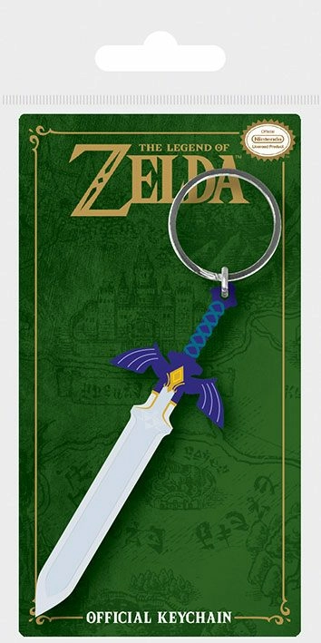 ZELDA - Porte-Clés Caoutchouc - Master Sword